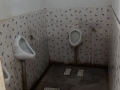 de nieuwe toiletten